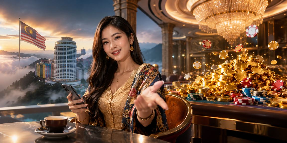 Pengguna kk8 di Genting Highlands mengakses kasino mudah alih dengan keselamatan data yang terjamin
