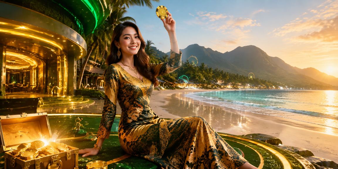 Suasana hiburan dan loteri gaya batik di Langkawi menggambarkan pengalaman kasino kk8 yang unik